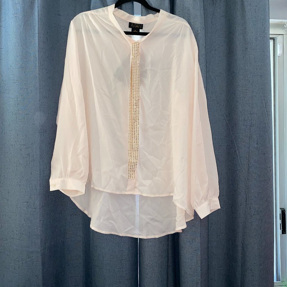 2X Iman sheer top🎃